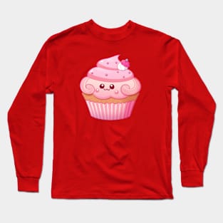 Cupcake Long Sleeve T-Shirt